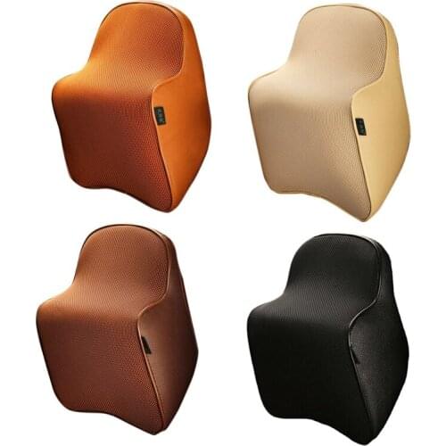 Car Neck Pillow 3D Memory Foam Head Rest Adjustable Auto Headrest Pillow Cervical Pillows Seat Pillow