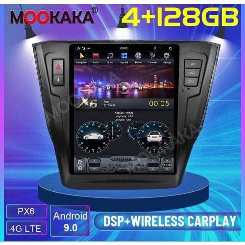 128GB Tesla Screen For VW Volkswagen Passat 7 2015 2016 Android 9.0 Car Multimedia Player GPS Navi Video Audio Radio Stereo Unit