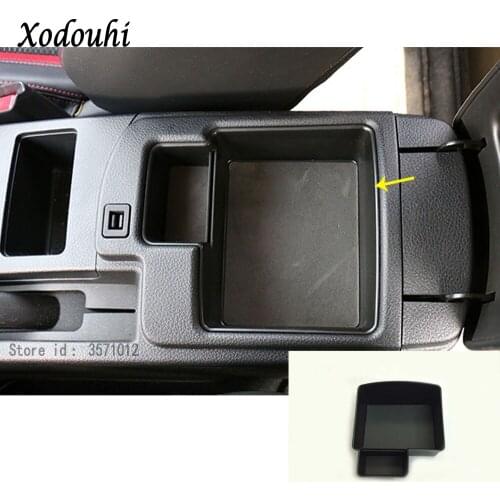 For Nissan Qashqai 2016 2017 2018 Car Plastic Cover Storage Trim Container Center Console Cup Holder Gear Box Frame Armrest
