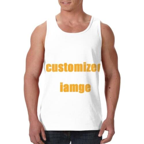 NOISYDESIGNS Custom Men 3D Print Vest Men Tank Top Fitness Sleeveless Shirt Male Men Clothing Sportswear Undershirt Beach Summer