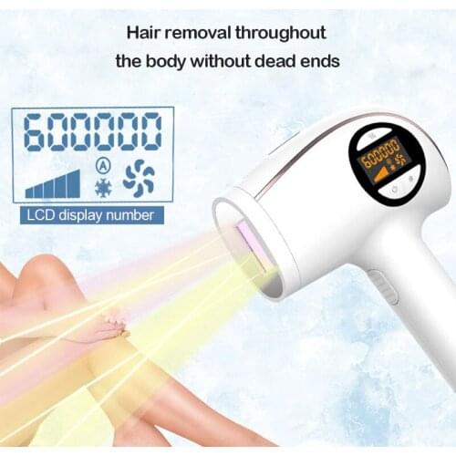 IPL Laser Hair Removal Instrument Freezing Point Painless Flash Electric Epilator Women Body Armpit Bikini Hair Removal Machine