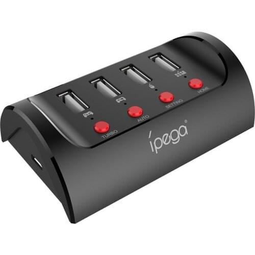 Mouse & Keyboard Gamepad Adapter 4 USB and Turbo Auto Setting Converter for Nintend Switch PS4 XBox One Console Wired Controller