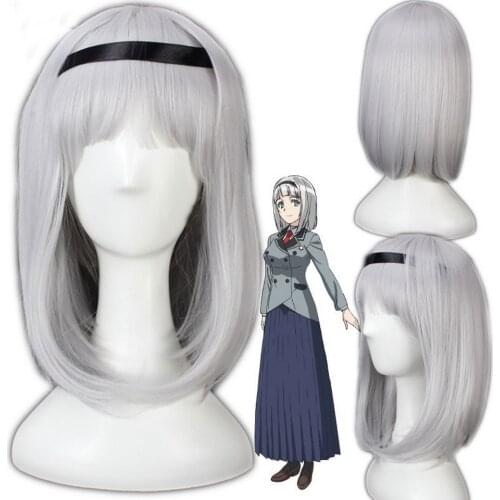 Anime Shimoneta to Iu Gainen ga Sonzai Shinai Tai cosplay Wig Synthetic Hair Halloween party Anna Nishikinomiya Cosplay Wigs