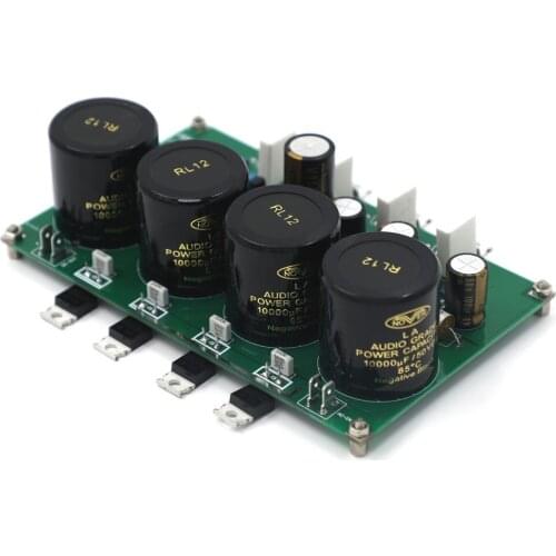 Hiend Fully Discrete Ultra low noise linear Power supply board DC5V 9V 12V 15V 18V 19V 20V 24V 28V 32V LPS DIY