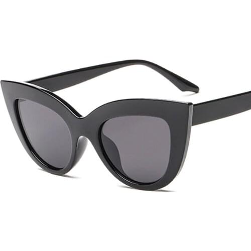 Trend Eyewear Fashion Women Sunglasses Cat Eye Men Sun Glasses Vintage PC Frame Eyeglasses Female Oculos Feminino UV400