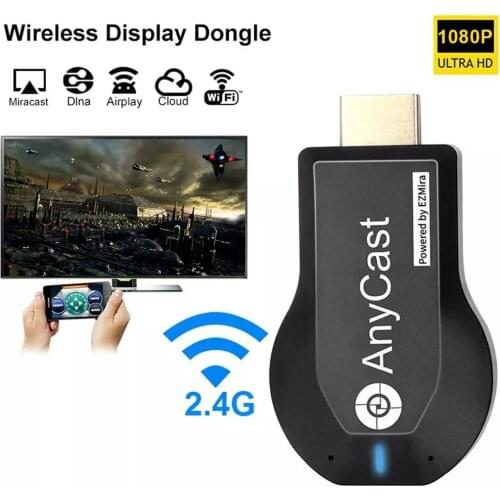 Anycast M2 Plus/Pro TV Stick Support For Miracast AirPlay DLNA 2.4G Wireless WiFi Display Dongle Receiver For IOS Android