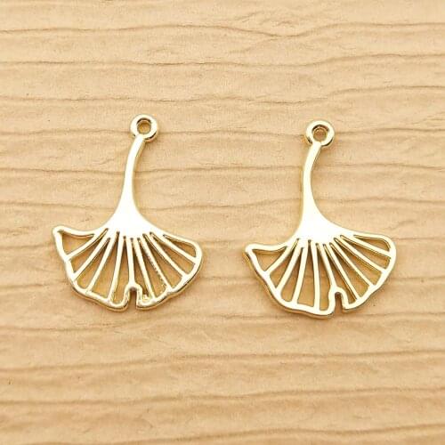 10pcs 14x18mm leaf charm for jewelry making and crafting fashion earring pendant bracelet necklace charms
