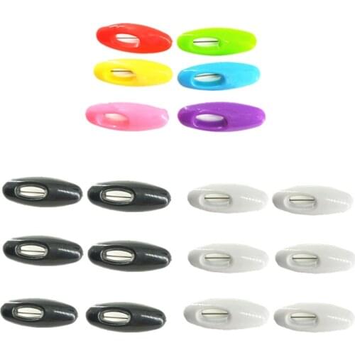 6Pcs/Set Safety Stainless Steel/Plastic Saliva Towel Pin Kids Diaper Pins Baby Supplies Cloth Decorate