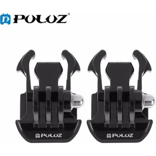 PULUZ Horizontal Surface Quick Release Buckle for GoPro NEW HERO/HERO6/5/5 Session/4 Session/4/3+/3/2/1,Xiaoyi/DJI OSMO Action