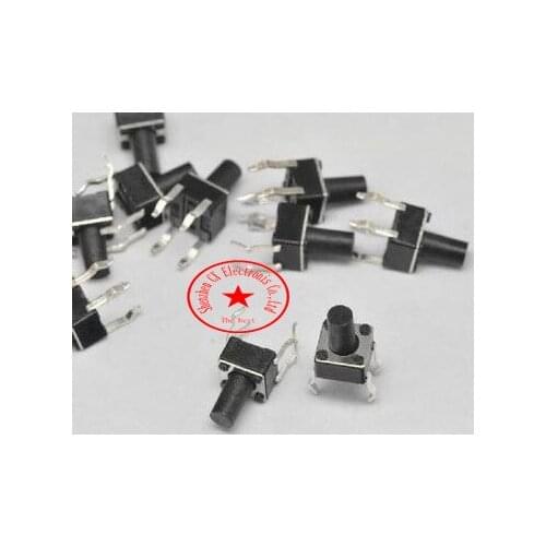 D_D 100Pcs/lot 4.5*4.5*9mm DIP-4pin Tact Switches Buttons Tactile Switches Reset Buttons micro light touch button
