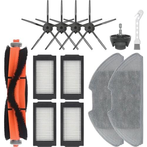 Hepa Filter for vacuum cleaner Mop Rag Brush vacuum cleaner filter for Mijia Roborock Pro Accessories iVacuum iCleaner Parts