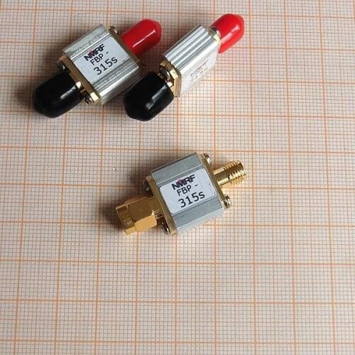 FBP-315s 315MHz remote control high-definition digital image bandpass filter, 1dB bandwidth 3MHz SMA interface