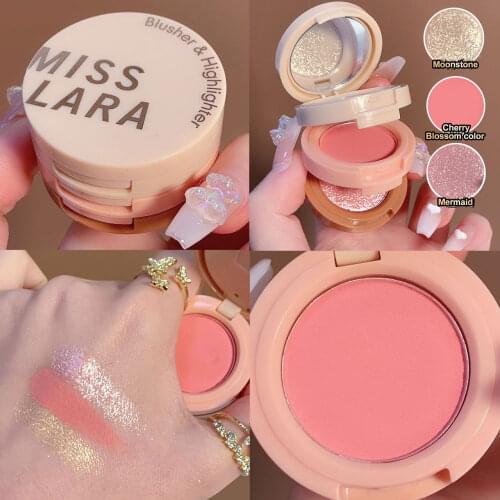 FOCALLURE Blush High Light Palette Face Contour Makeup Long Lasting Glitter Make Up Portable Korean Cosmetics Maquillaje TSLM1