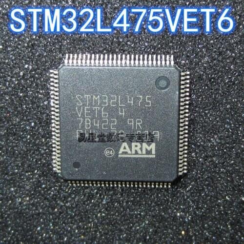 1PCS 100% new original authentic STM32L475VET6 QFP-100 32L475VET6 QFP100 32-bit microcontroller chip