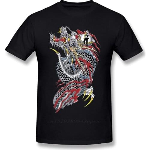 Yakuza T Shirt Yakuza T-Shirt 100% Cotton Tee Shirt Man Fun Casual Short-Sleeve Printed Tshirt Guys Punk Designer Streetwear