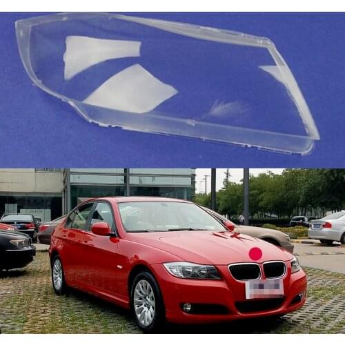 For BMW 3 series headlamp shade 2004 2005 2006 2007 three series lamp shell E90 lamp shade 318 320 transparent glass lamp shade