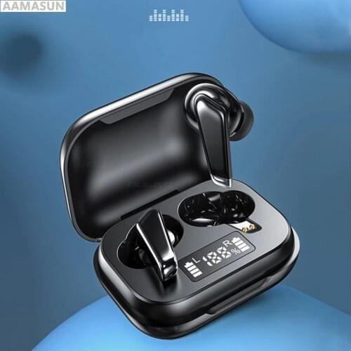 TWS Wireless Bluetooth Earphones With Microphones Bleutooth 5.0 Touch Control Waterproof Headsets Playing Wireless Headphones