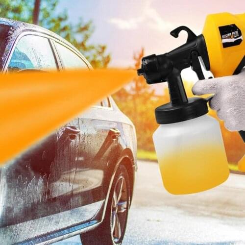 Nozzle Handheld Spray Gun Paint Sprayers Power Paint Gun For Clean Up Spray Pesticide Furniture Machinery DIY Electric Airbrush