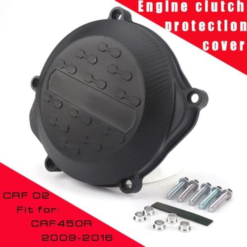 Motorcycle Clutch Cover Protector Cover Fit For crf 450r CRF450R 2009-2016 2010 2011 2012 2013 2014 2015 2016