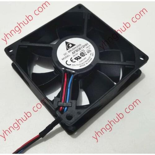 Detla Electronics AFB0812HH SM19 Server Cooling Fan DC 12V 0.30A 80x80X25mm 3-wire
