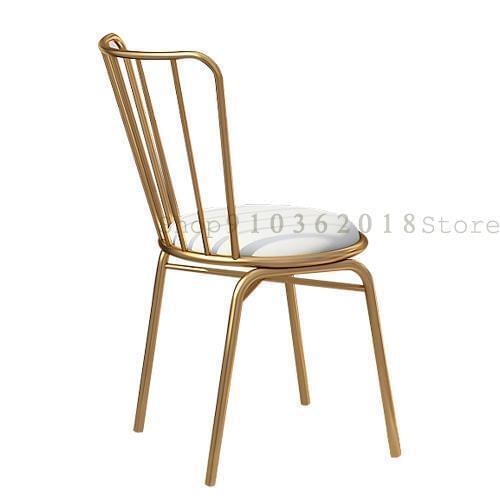 Nordic Dressing Stool Modern Minimalist Bedroom Makeup Stool European-style Household Backrest Dressing Chair Light Luxury Casua