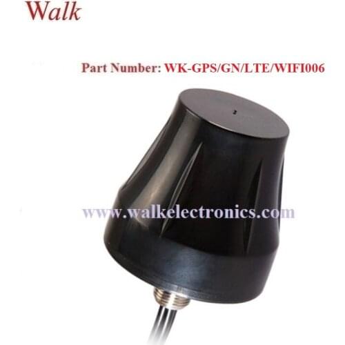 Small size IP67 outdoor use screw mount GPS glonass 4G LTE WIFI Combo aerial roof mount gps glonass 4G WIFI combined antenna