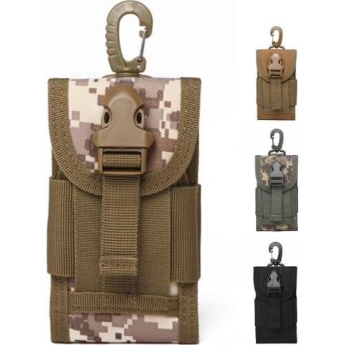 4 styles of multifunctional tactical mobile phone bag Waterproof oxford mini lightweight military mountaineering waist bag
