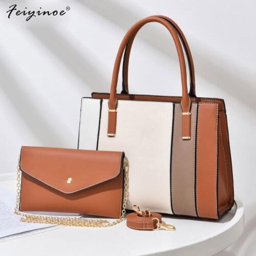 Bag Handbag Fund of 2021 Splicing Lash Package Vogue of New Women Messenger Bag Phone Messenger Bag Purse Fashion Shoulder Bag