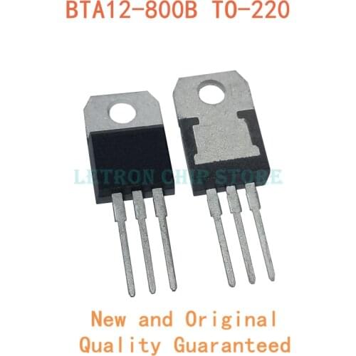 10PCS BTA12-800B BTA12-800C TO-220 BTA12-800 TO220 BTA12 800B 800C new and original IC Chipset