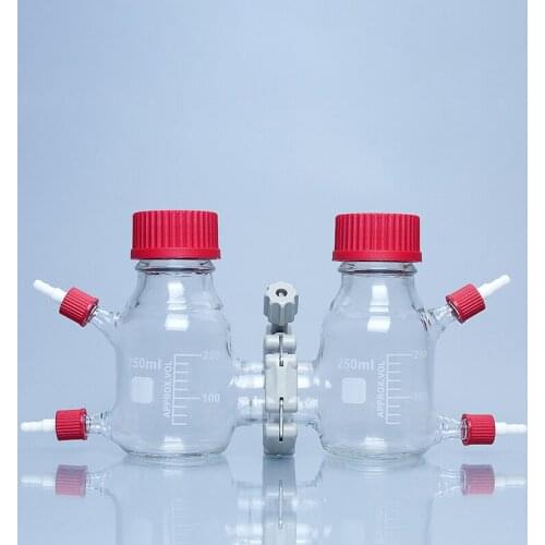 250ml Hoop Type II Standard Microbial Fuel Cell Box for Power Generation 100ml Bioglass Reactor Water Electrolysis Fuel Cell