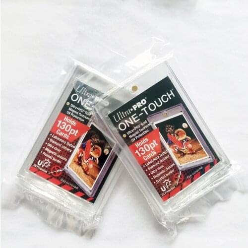 35pt Magnetic Close Trading Card Case | Quick Access | Perfect Protection Holder With UV Protection And Clear Viewing for Sports