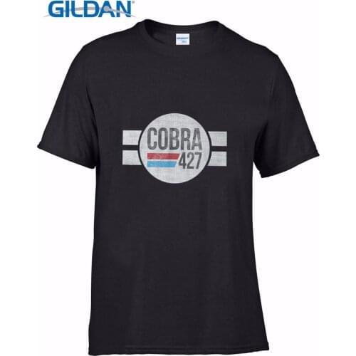 2017 Mens Top 100% Cotton Summer Hot Sale T-Shirt Cobra 427 Rally car fans Free Shipping Tee Shirts