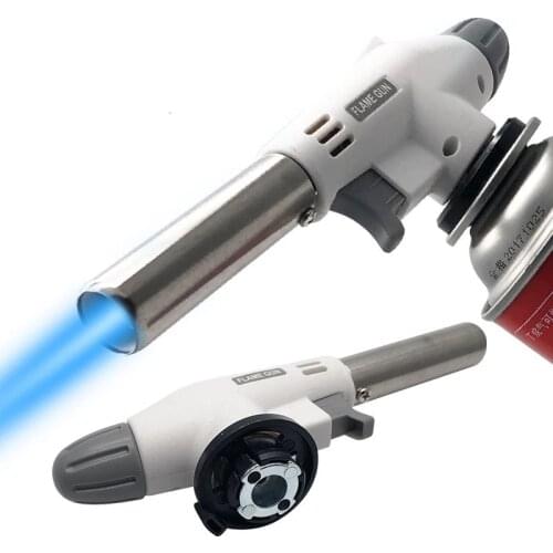 Camping Gas Torch Welding Fire Maker Lighter Butane Igniter Burner Flame Barbecue Cooking Igniter Outdoors Hot Sales