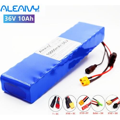36V10Ah 10S3P lithium Batteries 600W 42V 18650 Battery Pack for Xiaomi M365 Pro Ebike Bicycle Scooter Inside with 30A Fuse +XT60