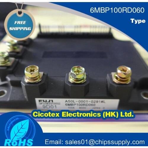 6MBP100RD060 IGBT MODULE 100A 600V A50L-0001-0291#L 6MBP100RD-060 A50L00010291L 6MBP-100RD060