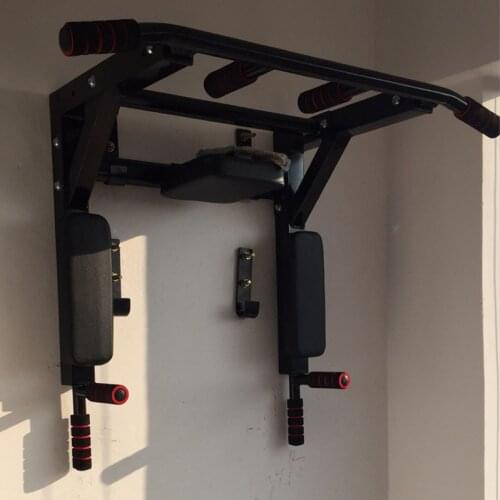 Wall Horizontal Bar Indoor pull up Apparatus adult punching family fitness equipment removable Wall Horizontal Bar
