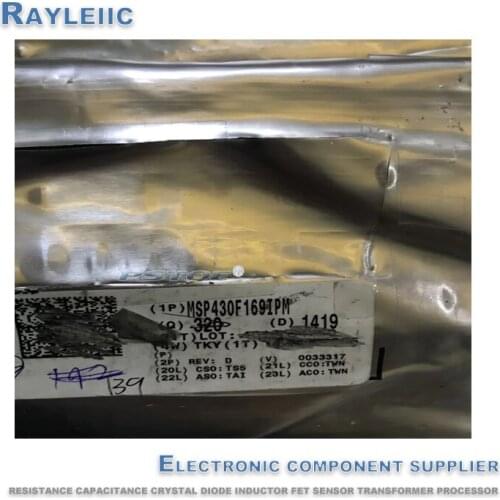 Non-counterfeit.NEW Original MSP430F169IPM MSP430F169 QFP64 QFP In Stock