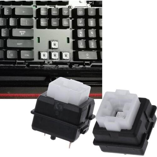 2Pcs Original Romer-G Switch Omron Axis for Logitech G910 G810 G413 K840 RGB Axis Keyboard Switch