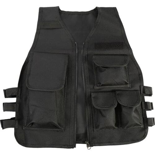 Hunting Tactical Body Armor Vest Nylon Durable Vest Multiple Pockets Vest Outdoor CS Game Paintball Airsoft Vest Equipment