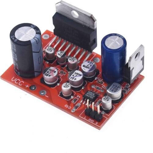 DC 12V TDA7379 38W+38W Stereo Amplifier Board w/AD828 Preamp Super Than NE5532 Amplifiers Boards Integrated Circuits