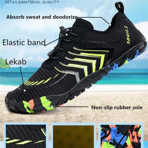 Harajuku Beach Water Shoes Outdoor Man Surfing Sports Shoes Men Quick-Drying Breathable Wading Women Socks Swimming Aqua Shoes