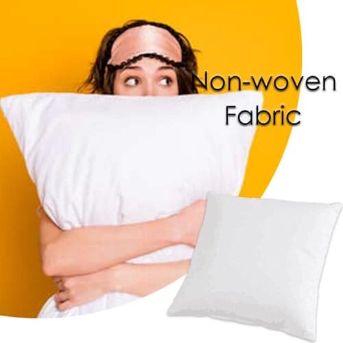 Home Hotel Pillow Inner Filling Cotton-padded White Headboard Cushion Core Non-woven With Woolen Cloth 45X65/50x50/45x45cm