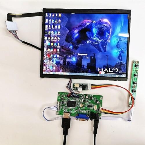 9.7 Inch 2K 2048*1536 IPS LCD Module HDMI TV Portable Raspberry Pi 3 Xbox PS4 Aerial Display Player IPS Panel Monitor Module