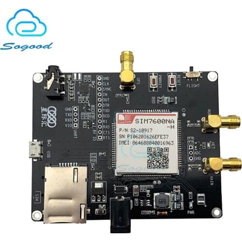 SIMCOM SIM7600NA-H development board SIM7600NA LTE CAT4 Module B2/B4/B5/B12/B13/B14/B25/B26/B66/B71 North America AT&T Verizon