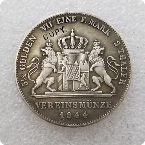 Type#2:1844 German states coin COPY commemorative coins-replica coins medal coins collectibles
