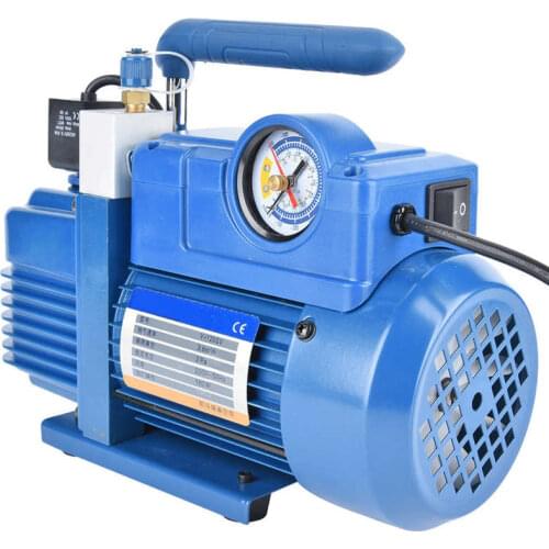 220V Refrigerant Vacuum Pump Air Pump Auto Anti-backflow Valve 180W