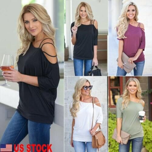 Women Tops Fashion Women Summer Chiffon Blouse Ruffle Batwing Long Sleeve Loose Causal Pullover 2019 Blouse Drop Shipping