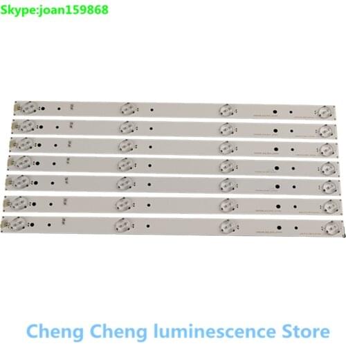 35 PCS/lot LED backlight strip for HISENSE SVH420AB2 SVH420AB3 SVH420AA7_4LED 43H7C 43H7C2 LC-43N4000U