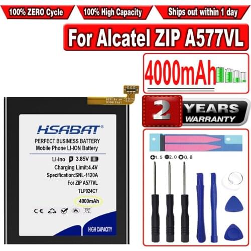 HSABAT 4000mAh TLP024C7 Battery for Alcatel 1X, 1X Dual SIM, 1X Dual SIM LTE, 1X LTE, 5059J, 5059T, 5059X, TCL AU5A Plus