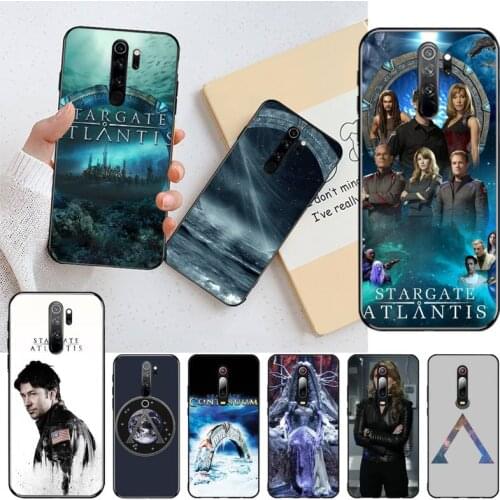 CUTEWANAN Stargate Atlantis SGA Shell Phone Case for Redmi Note 9 8 8T 8A 7 6 6A Go Pro Max Redmi 9 K20